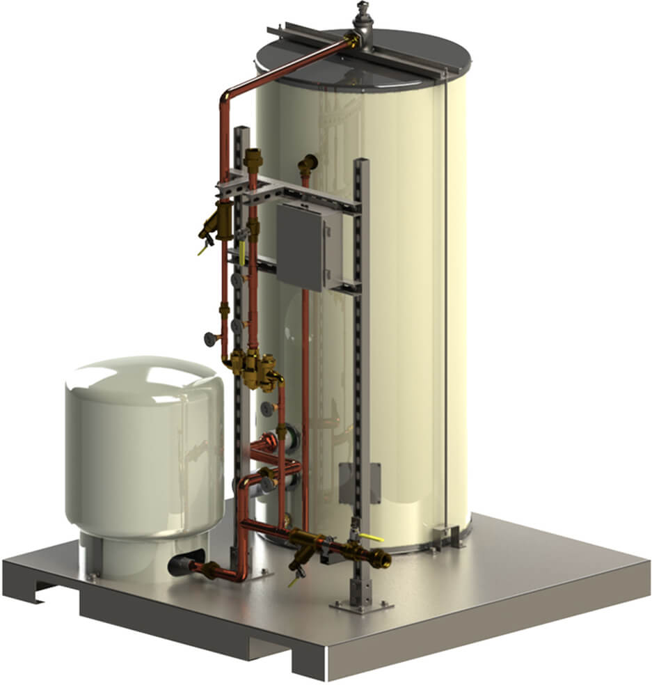 Skid Mounted Emergency Water Tempering System